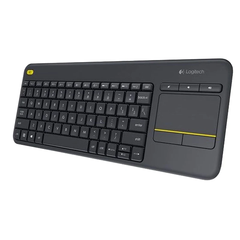 Беспроводная клавиатура Logitech K400 Plus, 2,4G, игровой ноутбук, ПК, геймер, оригинальная эргономика, сенсорная панель, мини-приемник, компьютер, ТВ
Беспроводная клавиатура Logitech K400 Plus, 2,4G, игровой ноутбук, ПК, геймер, оригинальная эргономика, сенсорная панель, мини-приемник, компьютер, ТВ