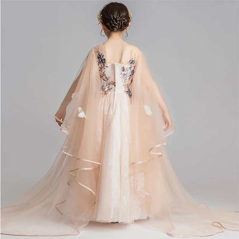 Children Girls Elegant Champagne Birthday Evening Party Ceremony Princess Long Dress Kids Teen Model Show Performance Prom Dress
Children Girls Elegant Champagne Birthday Evening Party Ceremony Princess Long Dress Kids Teen Model Show Performance Prom Dress