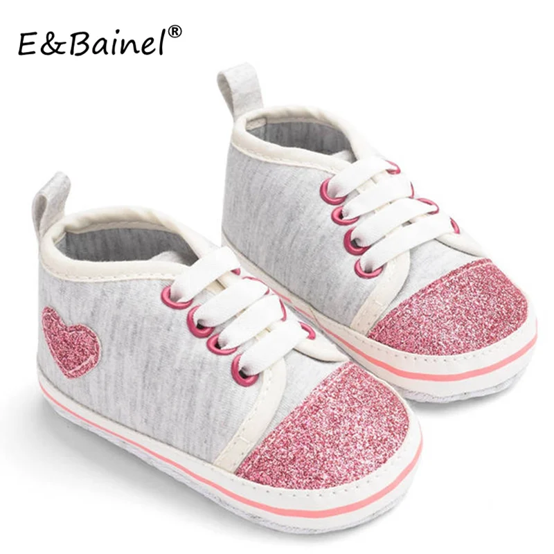 E&Bainel Baby Girls Shoes First Walkers Casual Toddler Newborn Girl Boys Crib Shoes Heart Pattern Soft Sole Anti-slip Baby Shoes
E&Bainel Baby Girls Shoes First Walkers Casual Toddler Newborn Girl Boys Crib Shoes Heart Pattern Soft Sole Anti-slip Baby Shoes