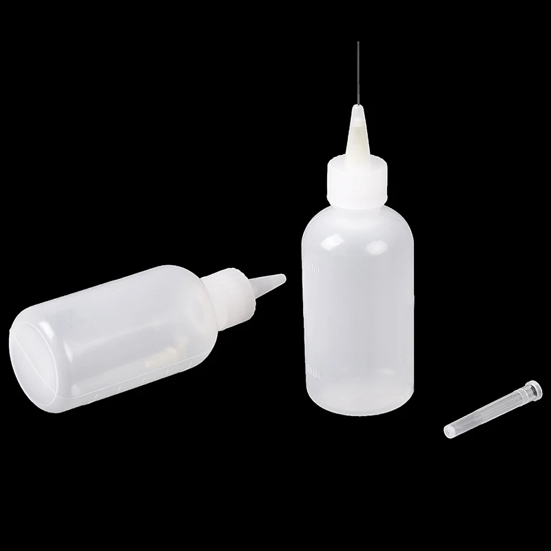 1PCS 100ml Plastic Empty Bottle Dispensing Bottle Needle Tip Soldering Liquid Flux Oil Dispenser
1PCS 100ml Plastic Empty Bottle Dispensing Bottle Needle Tip Soldering Liquid Flux Oil Dispenser