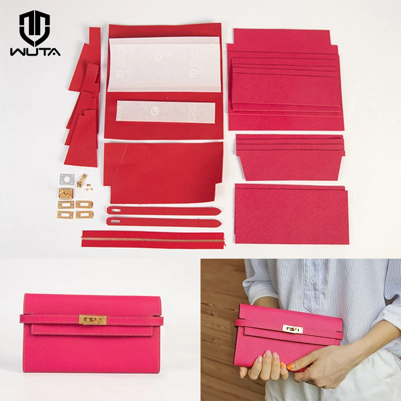 WUTA 706 Handmade Famous Clutch Purse Leather Kit Handbag Wallet Semi-finished DIY Gift by Yourself, EPSOM leather France Import
WUTA 706 Handmade Famous Clutch Purse Leather Kit Handbag Wallet Semi-finished DIY Gift by Yourself, EPSOM leather France Import