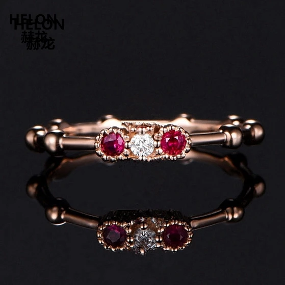 Art Deco Solid 14k Rose Gold Engagement Wedding Ring Natural Diamonds Ruby Anniversary Party Fine Jewelry Ring Women
Art Deco Solid 14k Rose Gold Engagement Wedding Ring Natural Diamonds Ruby Anniversary Party Fine Jewelry Ring Women
