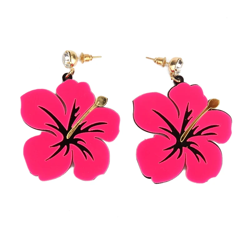 Pink Blue Acrylic Flower Drop Earrings Women Long Trendy Fashion Dangle Earrings For Party
Pink Blue Acrylic Flower Drop Earrings Women Long Trendy Fashion Dangle Earrings For Party