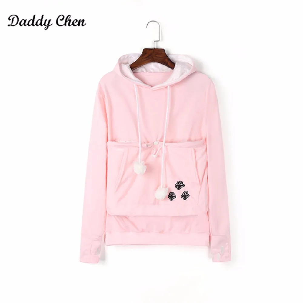 2017 Autumn Cat Lovers Hoodie Sweatshirt With Cuddle Pouch Dog Pet Hoodies For Casual Kangaroo Pullovers With Ears Sweatshirts
2017 Autumn Cat Lovers Hoodie Sweatshirt With Cuddle Pouch Dog Pet Hoodies For Casual Kangaroo Pullovers With Ears Sweatshirts