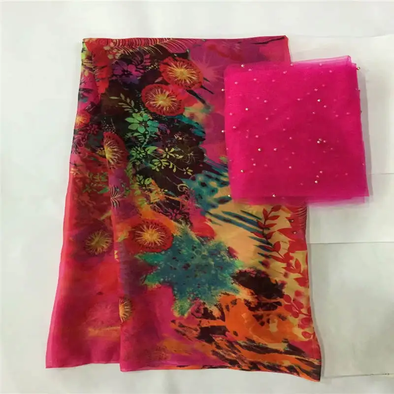 African soft silk fabric for garment neat embroidery on the material with Swiss voile lace tissu (5+2 Yards/set ) !LXF33019
African soft silk fabric for garment neat embroidery on the material with Swiss voile lace tissu (5+2 Yards/set ) !LXF33019