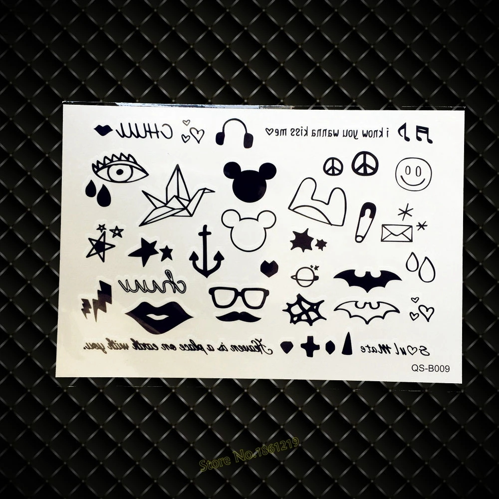 1PC Hot Fashion Creative Temporary Tattoo Stickers Children GQS-B009 Body Art Waterproof Tattoo Sticker Kids Xmas Gifts Gadgets
1PC Hot Fashion Creative Temporary Tattoo Stickers Children GQS-B009 Body Art Waterproof Tattoo Sticker Kids Xmas Gifts Gadgets