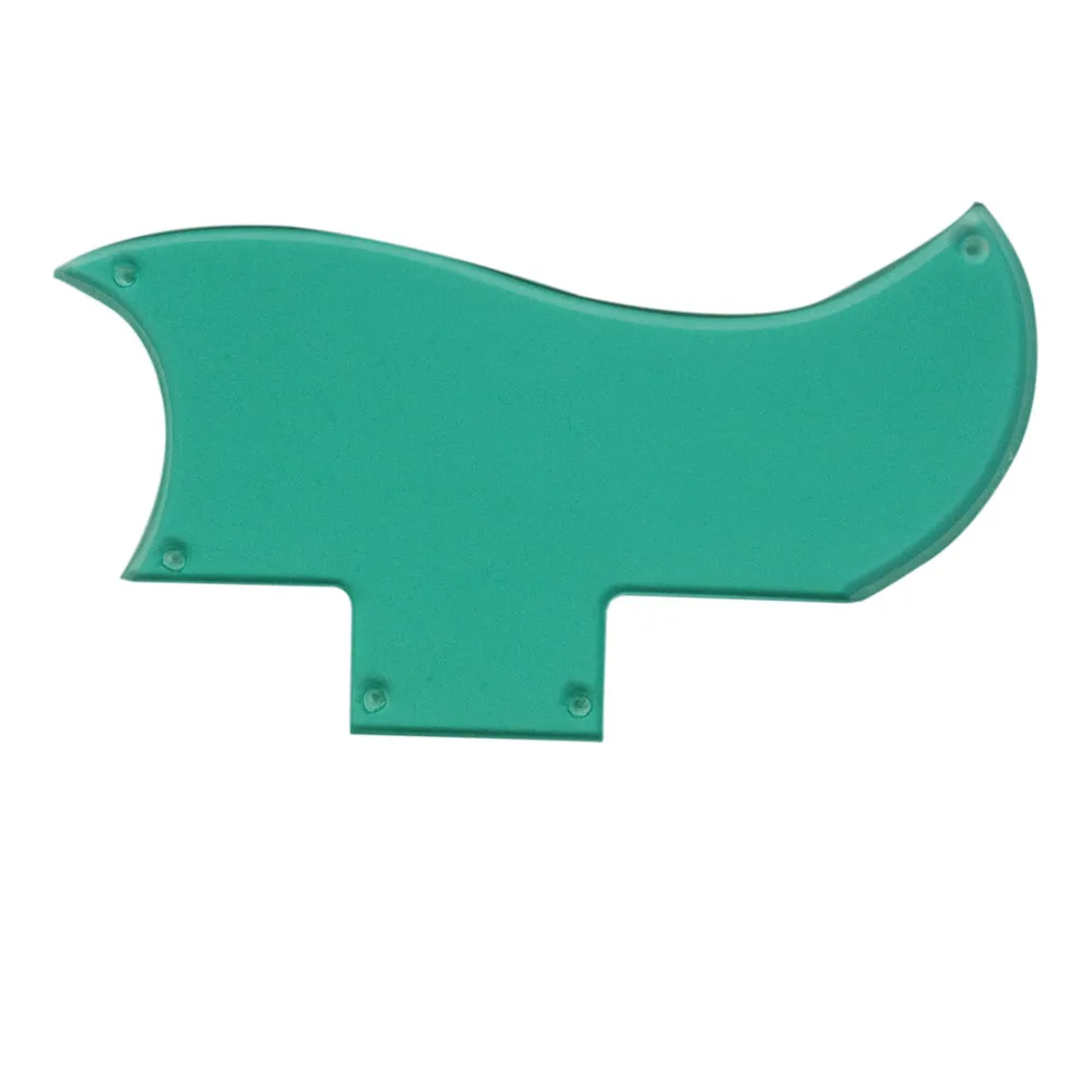 Pleroo Custom гитара pickgaurd для 61 SG Гитара Pickguard Scratch Plate 1 Ply прозрачный|Детали и