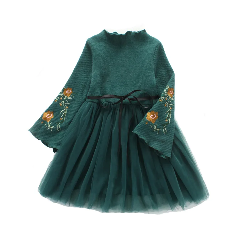 Autumn Winter Girls Dress Embroidery Floral Mesh Kids Dresses for Girls Fashion Princess Girls Party Dress DQ732
Autumn Winter Girls Dress Embroidery Floral Mesh Kids Dresses for Girls Fashion Princess Girls Party Dress DQ732