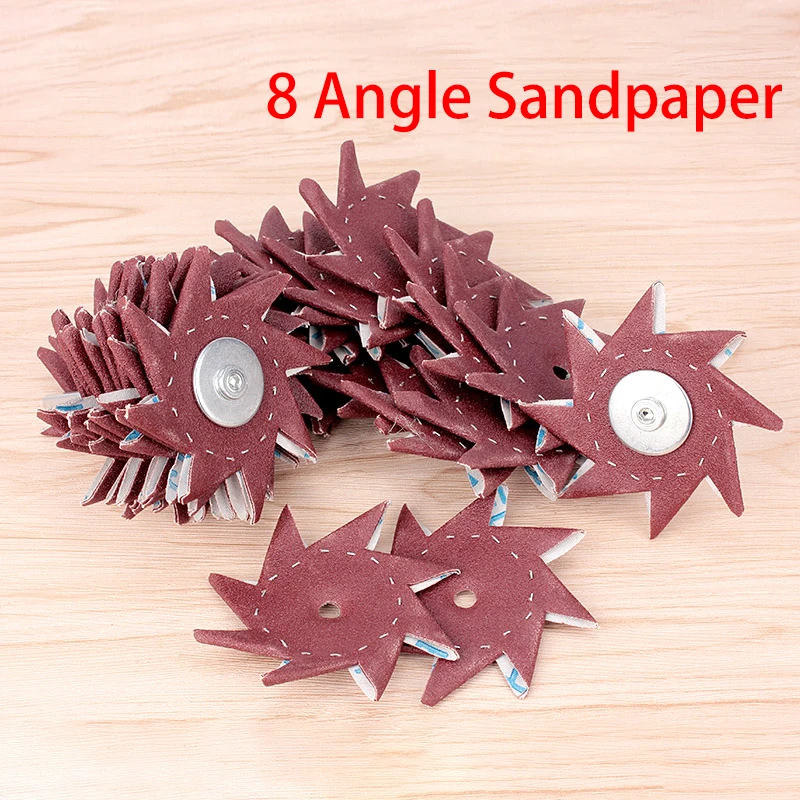 1PCS 8 Angle Octagonal Sandpaper Sanding Disc Connecting Rod Woodworking Engraving Furniture Gap Corner Grinding For Burr
1PCS 8 Angle Octagonal Sandpaper Sanding Disc Connecting Rod Woodworking Engraving Furniture Gap Corner Grinding For Burr
