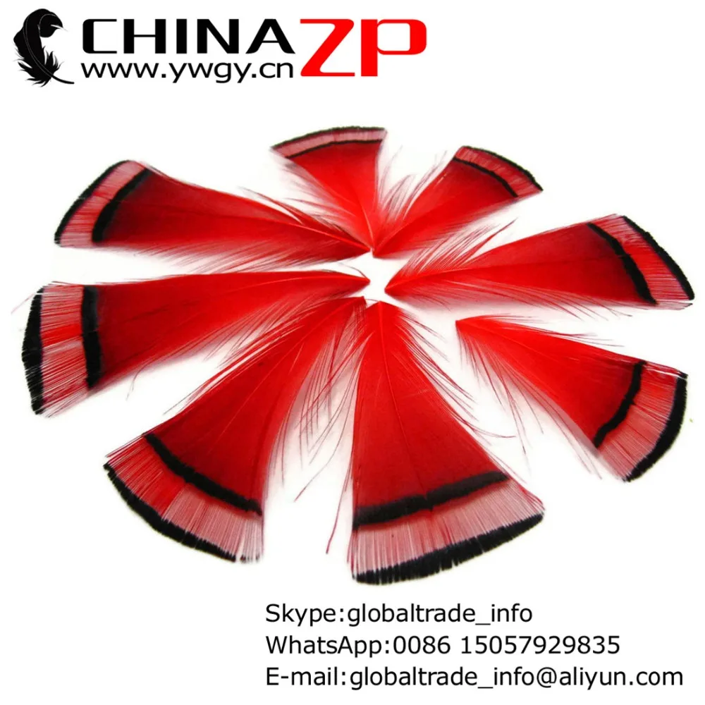CHINAZP Factory 100pcs/lot Good Quality Dyed Red Pheasant Tippet Feather for Handmade Headwear Accessories
CHINAZP Factory 100pcs/lot Good Quality Dyed Red Pheasant Tippet Feather for Handmade Headwear Accessories