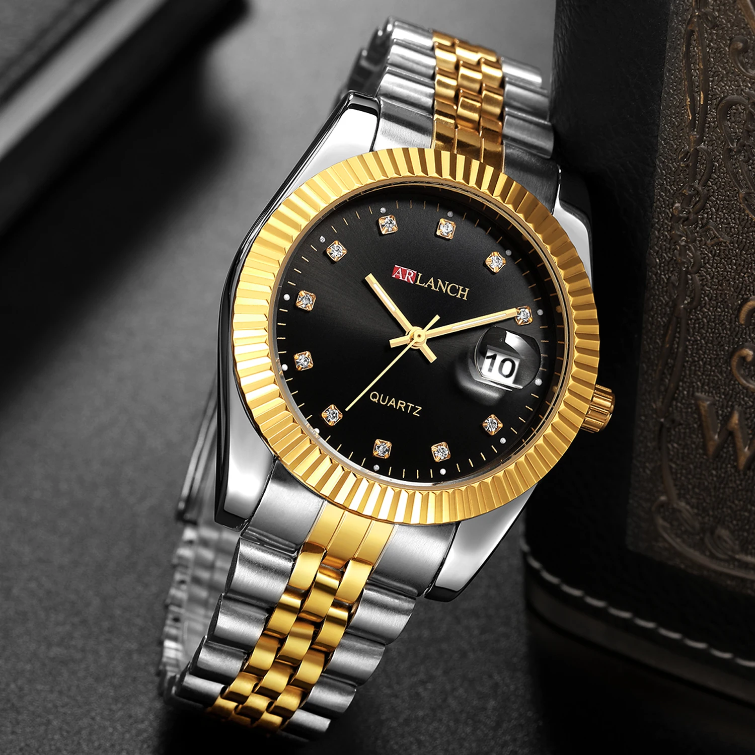 Relogio masculino Лидирующий бренд Chenxi роскошные мужские наручные часы золотые