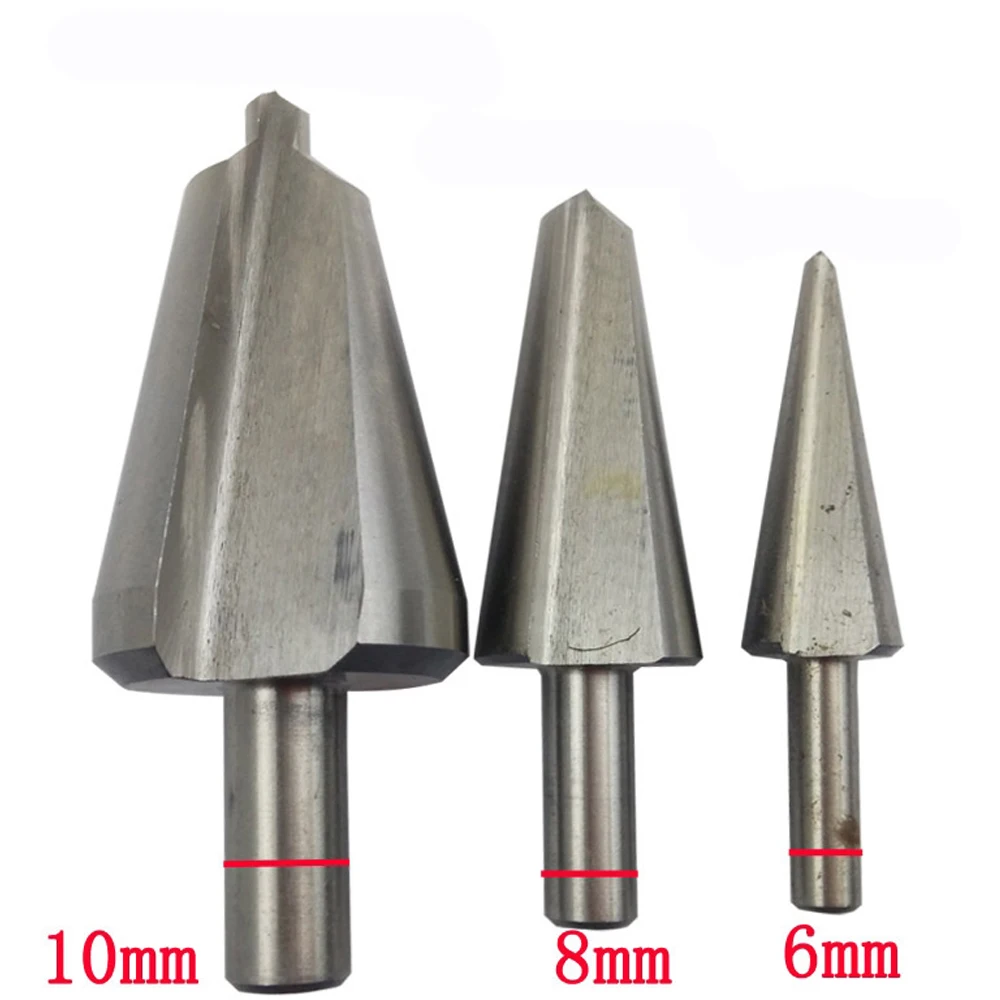1PC Umbrella Chamfer Drill Step Drill Bit Steel PV Wooden Thin Iron Plate Hole Cutter Chamfering Reamer 3-30.5mm
1PC Umbrella Chamfer Drill Step Drill Bit Steel PV Wooden Thin Iron Plate Hole Cutter Chamfering Reamer 3-30.5mm