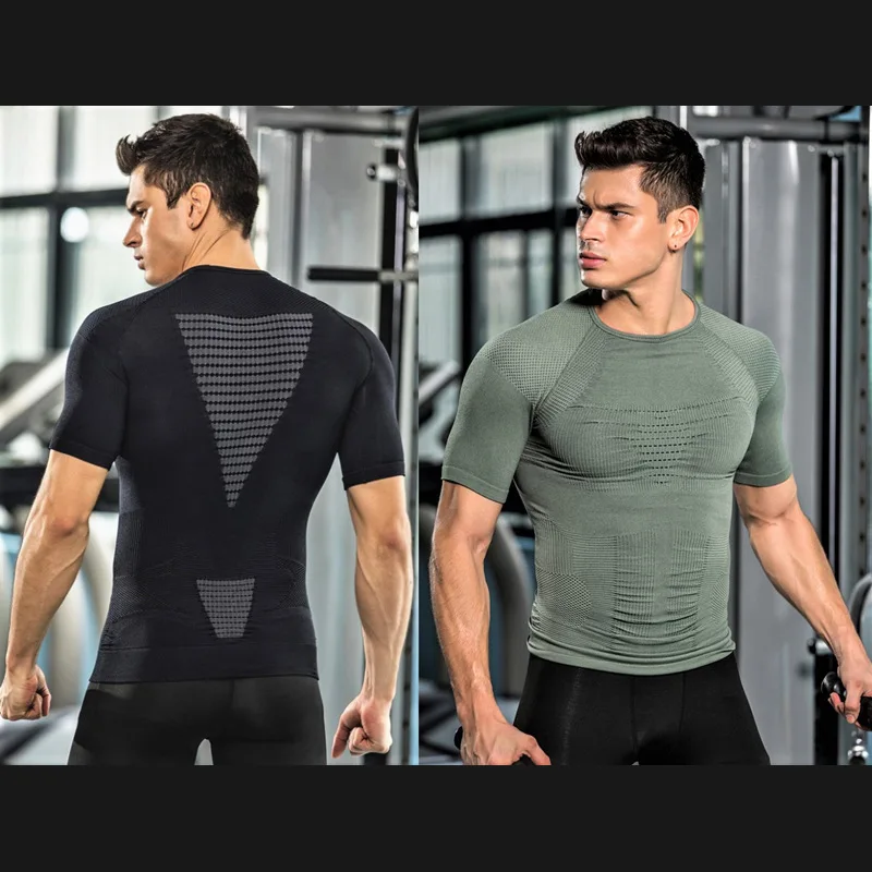 New Arrival Male Lose Weight Shaper Tops Seamless Compression Quick Dry Fitness Shaperwear Tight Chest Shaper T-shirts Men Cloth
New Arrival Male Lose Weight Shaper Tops Seamless Compression Quick Dry Fitness Shaperwear Tight Chest Shaper T-shirts Men Cloth