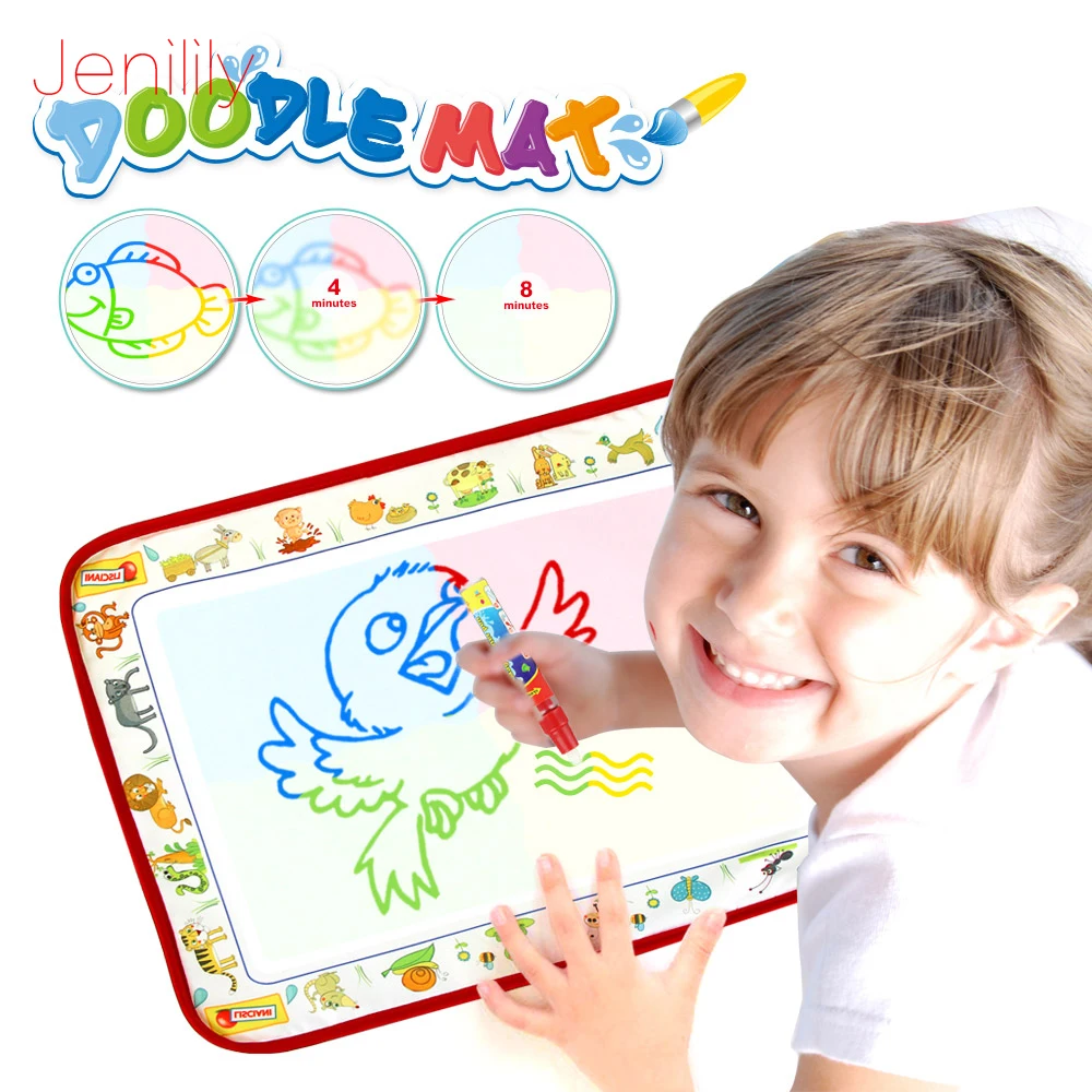 38*29CM Baby Kids Add Water with Magic Pen Doodle Painting Picture Water Drawing Play Mat in Drawing Toys Board Gift
38*29CM Baby Kids Add Water with Magic Pen Doodle Painting Picture Water Drawing Play Mat in Drawing Toys Board Gift