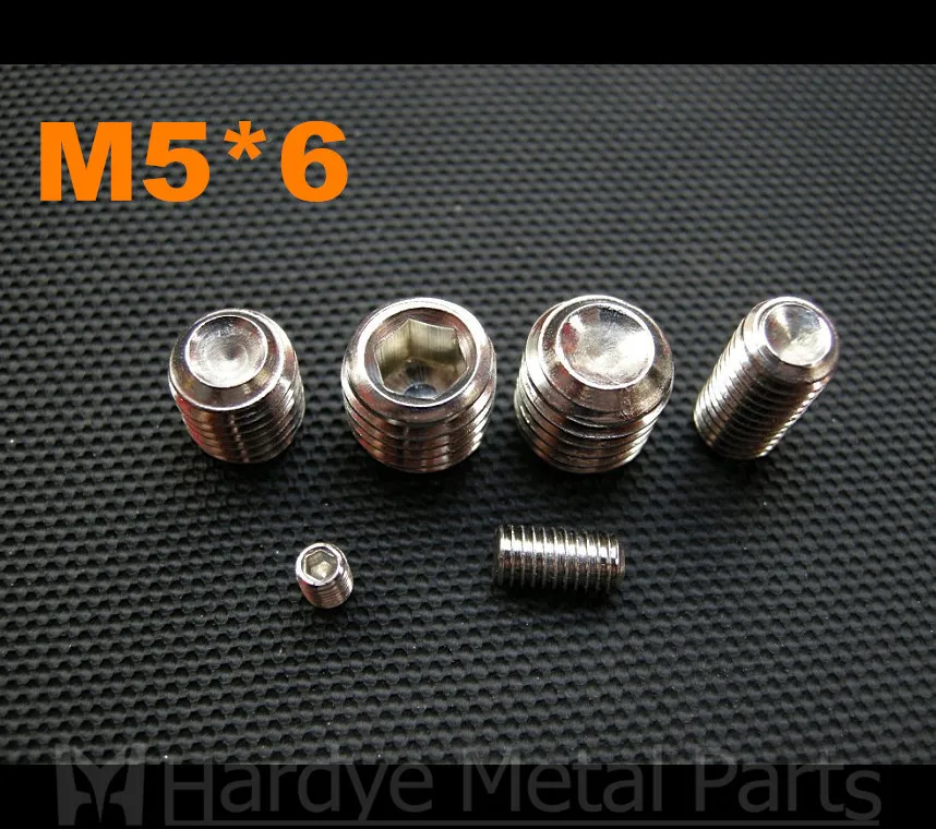 500pcs/lot M5*6 DIN916 stainless steel hex socket set scew with cup point grub screw
500pcs/lot M5*6 DIN916 stainless steel hex socket set scew with cup point grub screw