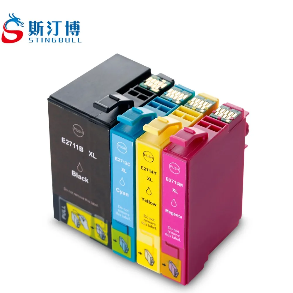 T2711 T2712 Compatible Ink Cartridges For Epson WorkForce WF-3620DWF WF-3640DTWF WF-7110DTW WF-7610DWF WF-7620DTWF
T2711 T2712 Compatible Ink Cartridges For Epson WorkForce WF-3620DWF WF-3640DTWF WF-7110DTW WF-7610DWF WF-7620DTWF