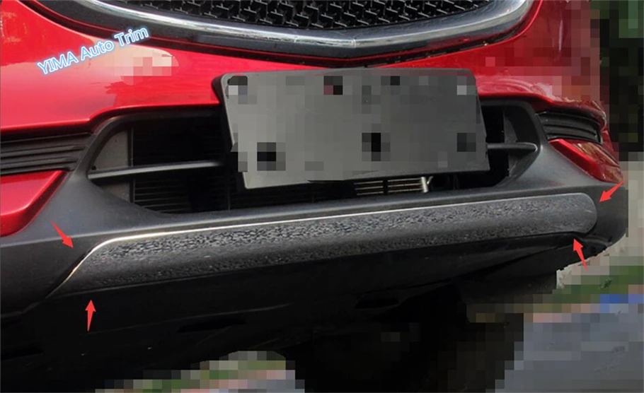Lapetus Front Bumper Bottom Strips Plate Guard Lid Cover Trim 1 Piece For Mazda CX-5 2017 - 2021 Protection Kit Stainless Steel
Lapetus Front Bumper Bottom Strips Plate Guard Lid Cover Trim 1 Piece For Mazda CX-5 2017 - 2021 Protection Kit Stainless Steel