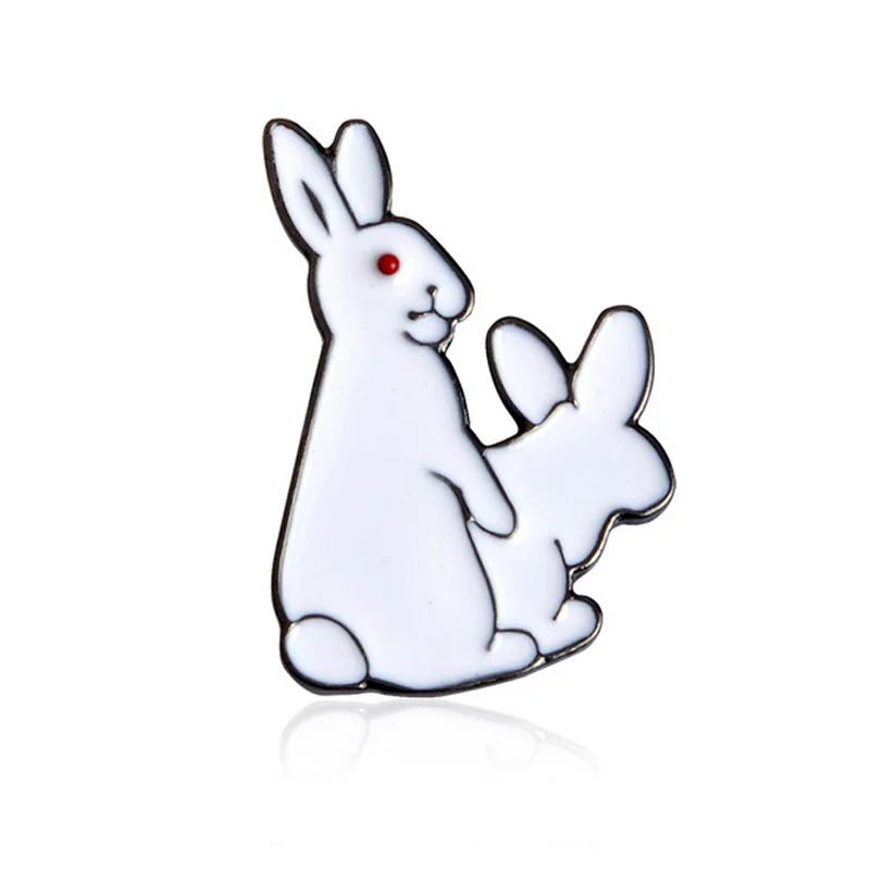 1 pcs cartoon obscene rabbit metal brooch button pins denim jacket pin jewelry decoration badge for clothes lapel pins
1 pcs cartoon obscene rabbit metal brooch button pins denim jacket pin jewelry decoration badge for clothes lapel pins