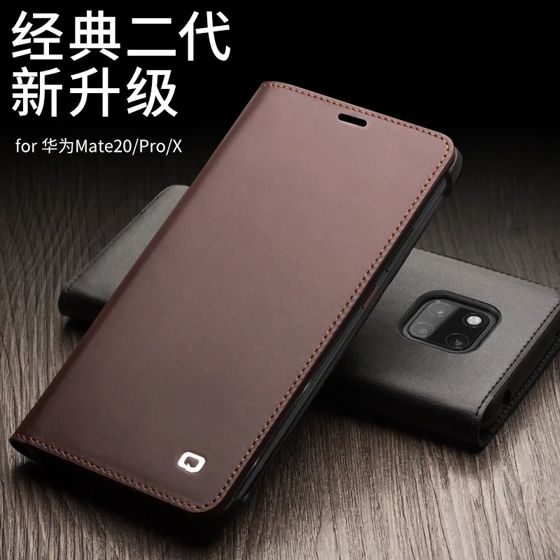 Luxury Flip Kickstand Genuine Leather Cover for Huawei Mate 20 Pro X Fashion Business Wallet Card Slot Shell Case for Mate20 Pro
Luxury Flip Kickstand Genuine Leather Cover for Huawei Mate 20 Pro X Fashion Business Wallet Card Slot Shell Case for Mate20 Pro