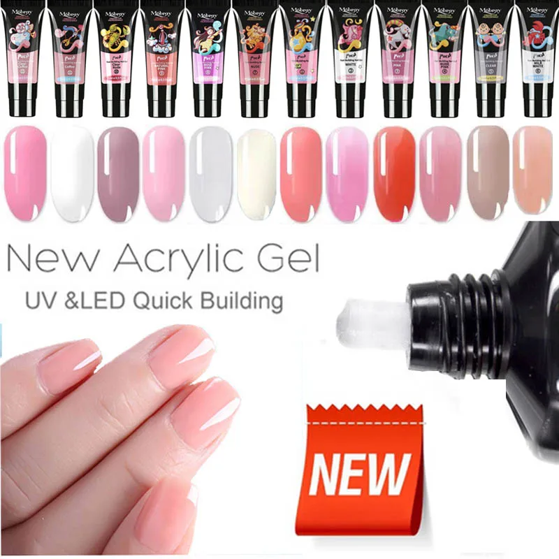 15ML Poly Acrylic Nails Builder uv gel poly Nails Kit Extension Acrylic Nail Art Crystal UV Builder Resin Gellak
15ML Poly Acrylic Nails Builder uv gel poly Nails Kit Extension Acrylic Nail Art Crystal UV Builder Resin Gellak