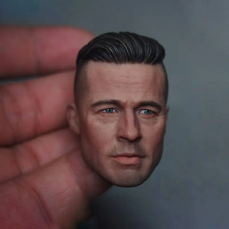 1/6 Scale Furious Tank Soldier Brad Pitt Male Man Head Sculpt Version Soldier Head Carving Headplay for 12" Action Figure Body
1/6 Scale Furious Tank Soldier Brad Pitt Male Man Head Sculpt Version Soldier Head Carving Headplay for 12" Action Figure Body