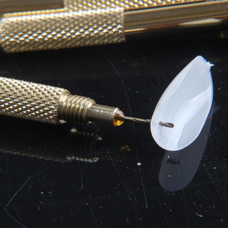 2pcs/Lot Golden Handle stainless steel useful hand nail art machine nail Piercing Drill Nail drill
2pcs/Lot Golden Handle stainless steel useful hand nail art machine nail Piercing Drill Nail drill