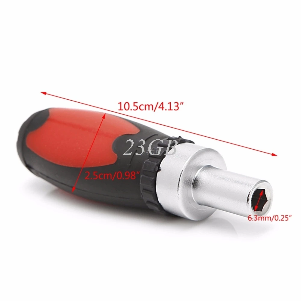 2021 NEW Ratchet Wrench Screwdriver Ratchet Handle Screw Driver Carbon Steel 6.35mm MAY03_20
2021 NEW Ratchet Wrench Screwdriver Ratchet Handle Screw Driver Carbon Steel 6.35mm MAY03_20