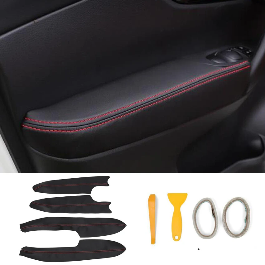 Fit For Nissan Qashqai 2016 2017 2018 Car PU Interior Door Armrest Protective Car-covers Styling Trim Anti-scratch Accessories
Fit For Nissan Qashqai 2016 2017 2018 Car PU Interior Door Armrest Protective Car-covers Styling Trim Anti-scratch Accessories