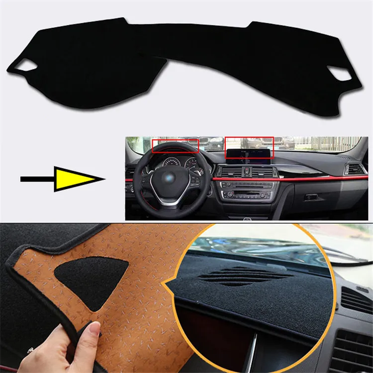 Interior Dashboard Carpet Photophobism Protective Pad Mat For BMW 3 Series 2013-2016
Interior Dashboard Carpet Photophobism Protective Pad Mat For BMW 3 Series 2013-2016