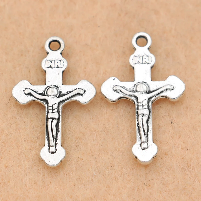KJjewel античные посеребренные подвески в форме Креста для серьги для изготовления ювелирных изделий Аксессуары DIY ювелирных изделий 19x11mm
KJjewel античные посеребренные подвески в форме Креста для серьги для изготовления ювелирных изделий Аксессуары DIY ювелирных изделий 19x11mm