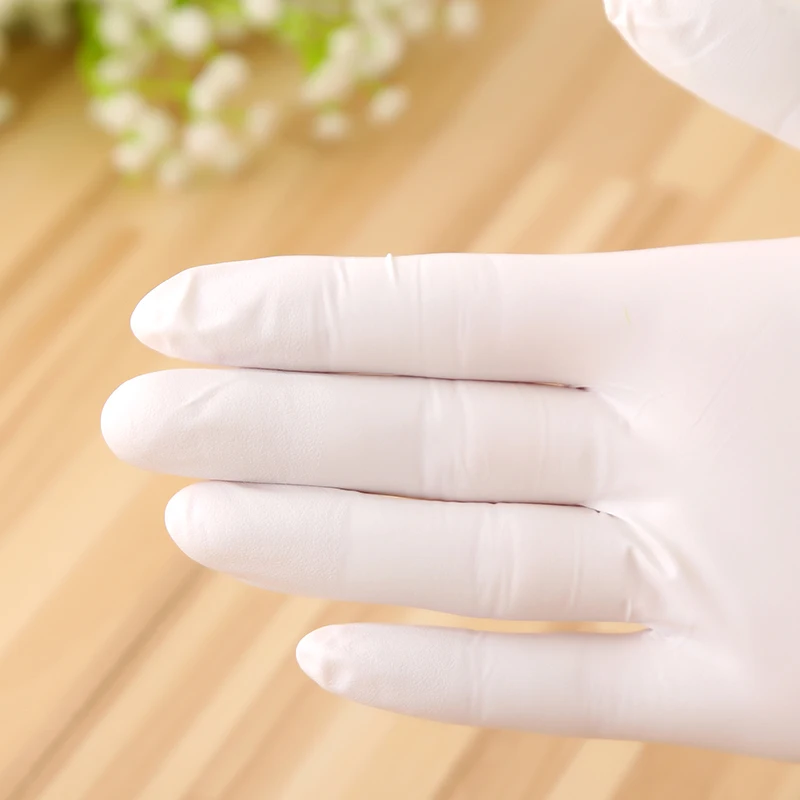 50/100pcs Disposable Latex Gloves White Non-Slip Acid and Alkali Laboratory Rubber Latex Gloves Household Cleaning Products
50/100pcs Disposable Latex Gloves White Non-Slip Acid and Alkali Laboratory Rubber Latex Gloves Household Cleaning Products