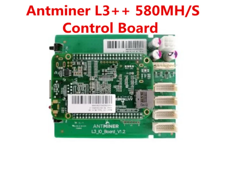 ANTMINER L3++ Control Board Include IO Board and BB Board Replace Bad Board For ANTMINER L3++ 580MH/S
ANTMINER L3++ Control Board Include IO Board and BB Board Replace Bad Board For ANTMINER L3++ 580MH/S