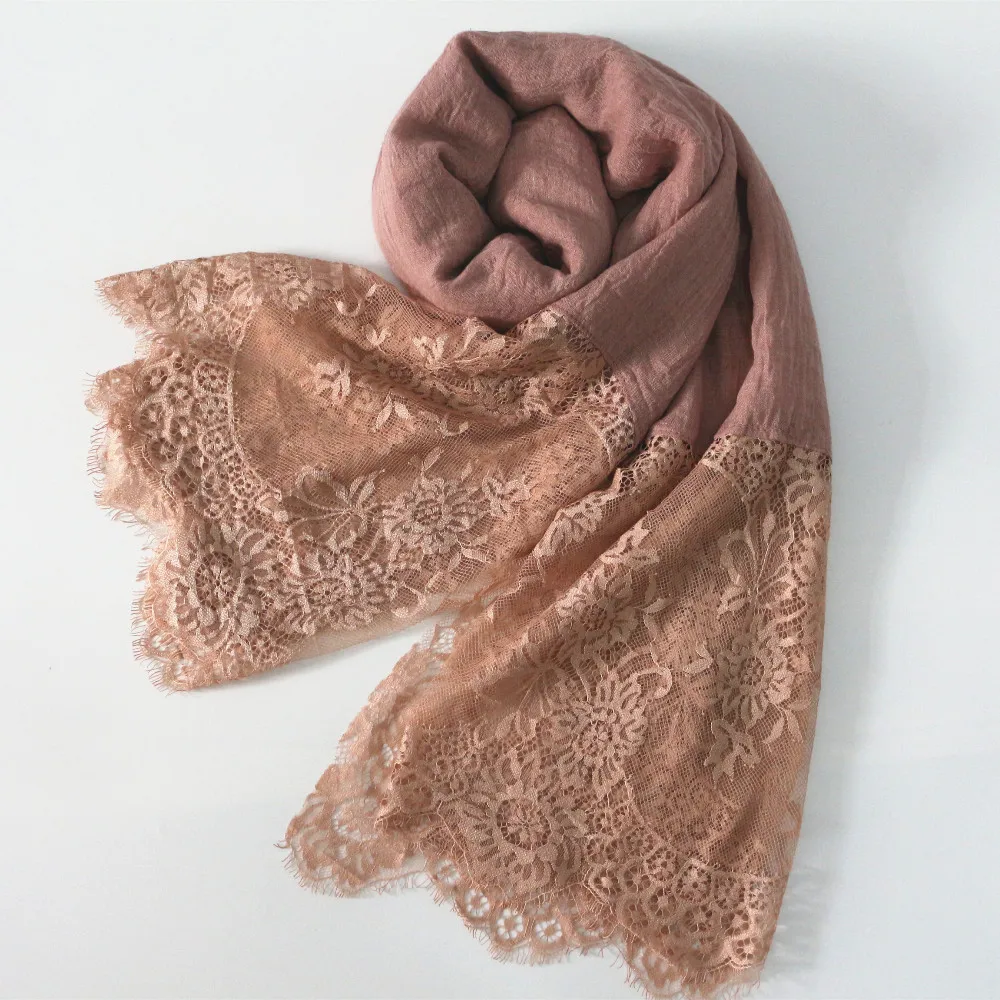 Hot sale high quality solid plain luxury viscose flower lace elegant women scarves shawls muslim hijab wraps bandana 50pcs/lot
Hot sale high quality solid plain luxury viscose flower lace elegant women scarves shawls muslim hijab wraps bandana 50pcs/lot