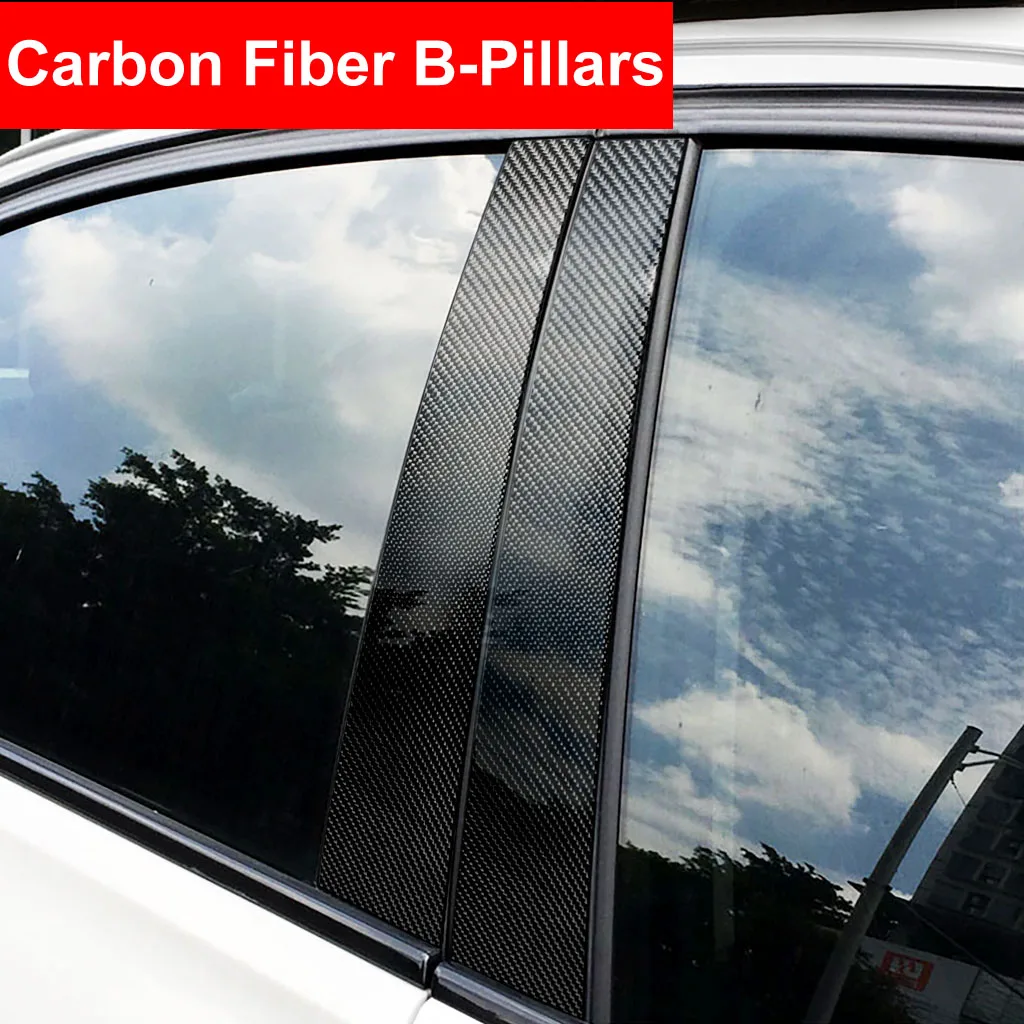 Car Styling Exterior Carbon Fiber Window B/C-Pillars Moulding Cover Trim Auto Sticker For BMW 3/5 Series E46 E90 F30 E60 F10 E70
Car Styling Exterior Carbon Fiber Window B/C-Pillars Moulding Cover Trim Auto Sticker For BMW 3/5 Series E46 E90 F30 E60 F10 E70