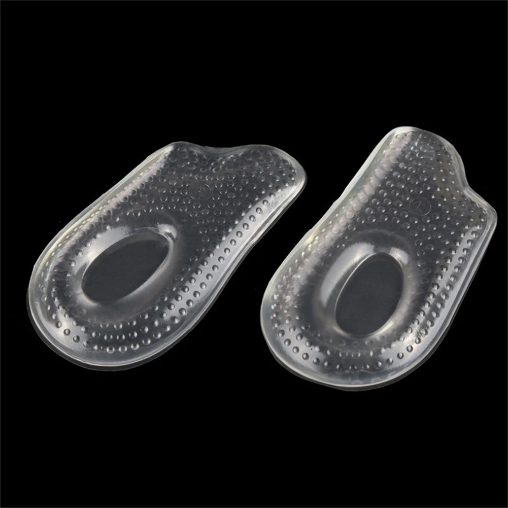 1Pair Soft Silicone Gel Insoles Heel Cushion Soles Pain Relief Protectors Spur Support Shoe Pad Feet Care Heel Insole Inserts
1Pair Soft Silicone Gel Insoles Heel Cushion Soles Pain Relief Protectors Spur Support Shoe Pad Feet Care Heel Insole Inserts
