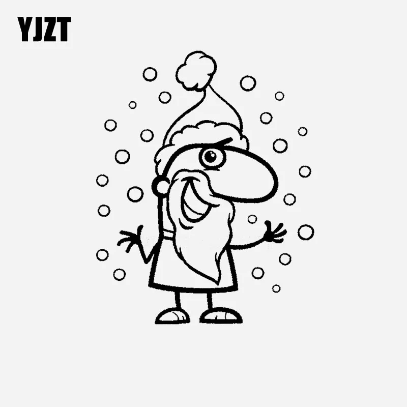 YJZT 12,6 см * 17 см Санта-Клаус креативное мультяшное украшение виниловая наклейка автомобильная наклейка черный/серебряный цвет
YJZT 12,6 см * 17 см Санта-Клаус креативное мультяшное украшение виниловая наклейка автомобильная наклейка черный/серебряный цвет