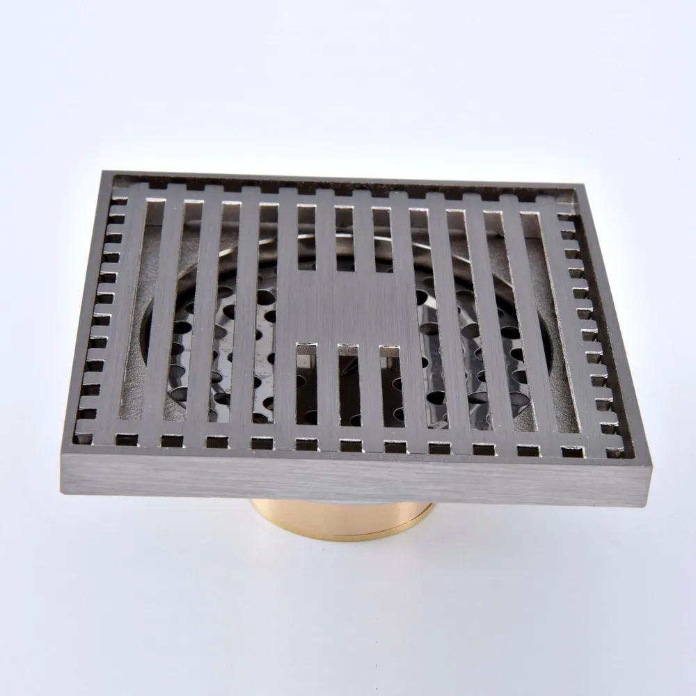 Brushed Nickel Brass Carved Flower Pattern Bathroom Shower Drain 4" Square Floor Drain Waste Grates Bathroom Accessory mhr069
Brushed Nickel Brass Carved Flower Pattern Bathroom Shower Drain 4" Square Floor Drain Waste Grates Bathroom Accessory mhr069