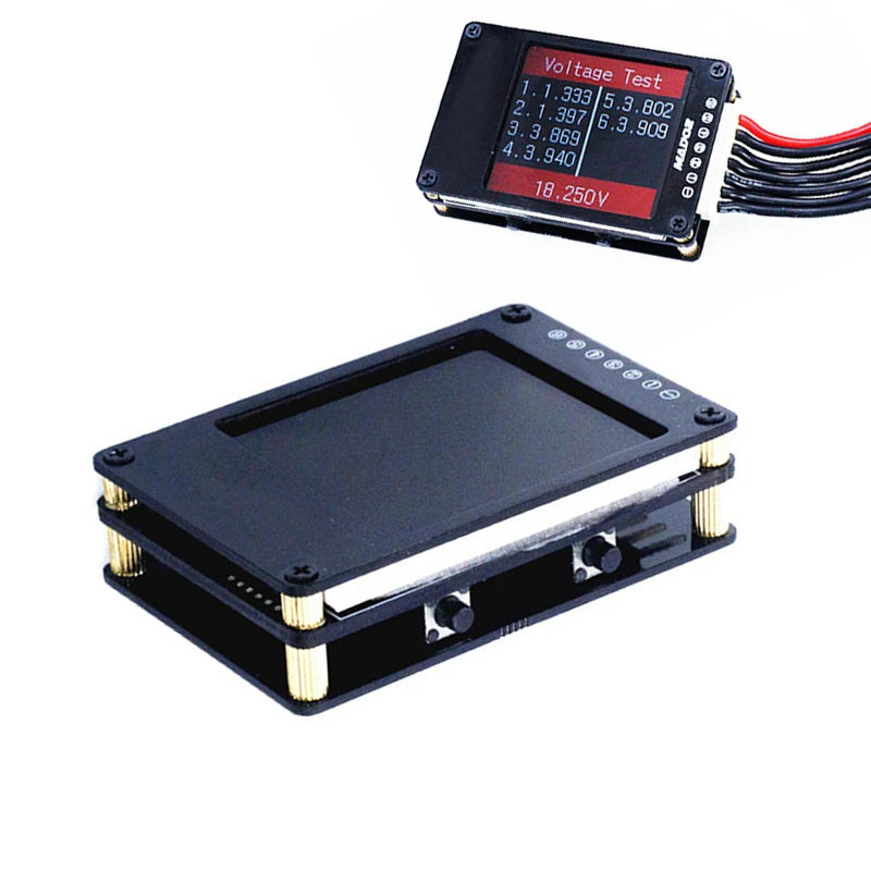 Voltage Test Tester PWM PPM SBUS Display Monitor 2-6S Automatic Durable For RC Drone AN88
Voltage Test Tester PWM PPM SBUS Display Monitor 2-6S Automatic Durable For RC Drone AN88