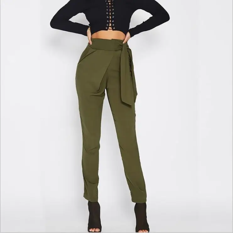 OL 2019 autumn new Europe and the United States Slim pants feet pencil pants belt belt pants wild casual pants
OL 2019 autumn new Europe and the United States Slim pants feet pencil pants belt belt pants wild casual pants