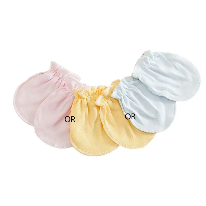 3Pairs Unisex Baby No Scratch Mittens Anti Grabbing Hands Gloves Soft Cotton Comfortable Solid Colors Infant Face Protector Hot
3Pairs Unisex Baby No Scratch Mittens Anti Grabbing Hands Gloves Soft Cotton Comfortable Solid Colors Infant Face Protector Hot
