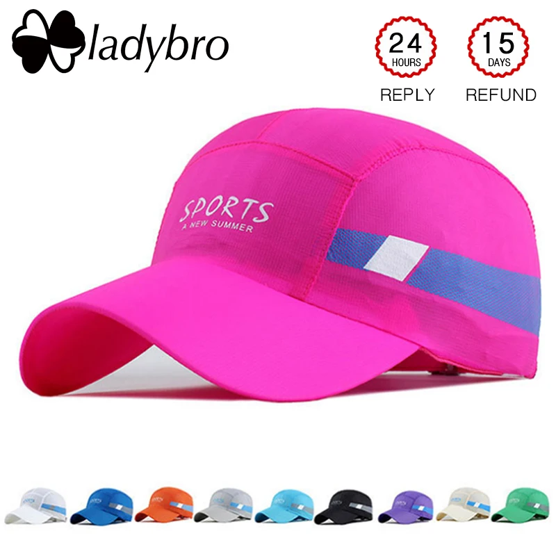 Ladybro Quick Dry Sport Cap Women Baseball Cap Men Fishing Cap Outdoor Letter Visor Cap Summer Foldable Hat Female Bone Male
Ladybro Quick Dry Sport Cap Women Baseball Cap Men Fishing Cap Outdoor Letter Visor Cap Summer Foldable Hat Female Bone Male