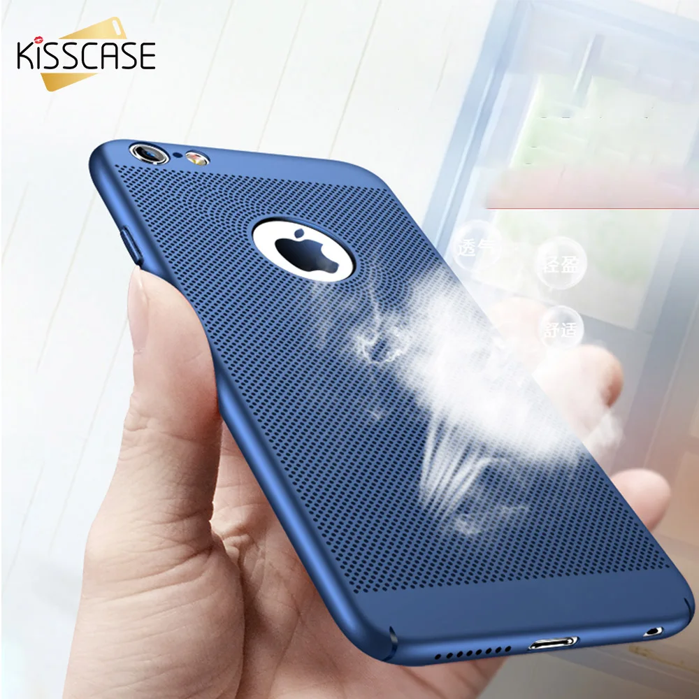 Ultra Slim Phone Case For iPhone XR XS MAX 7 8 6 6S Plus Hollow Heat Dissipation Cases Hard PC 5 5S SE Back Cover |