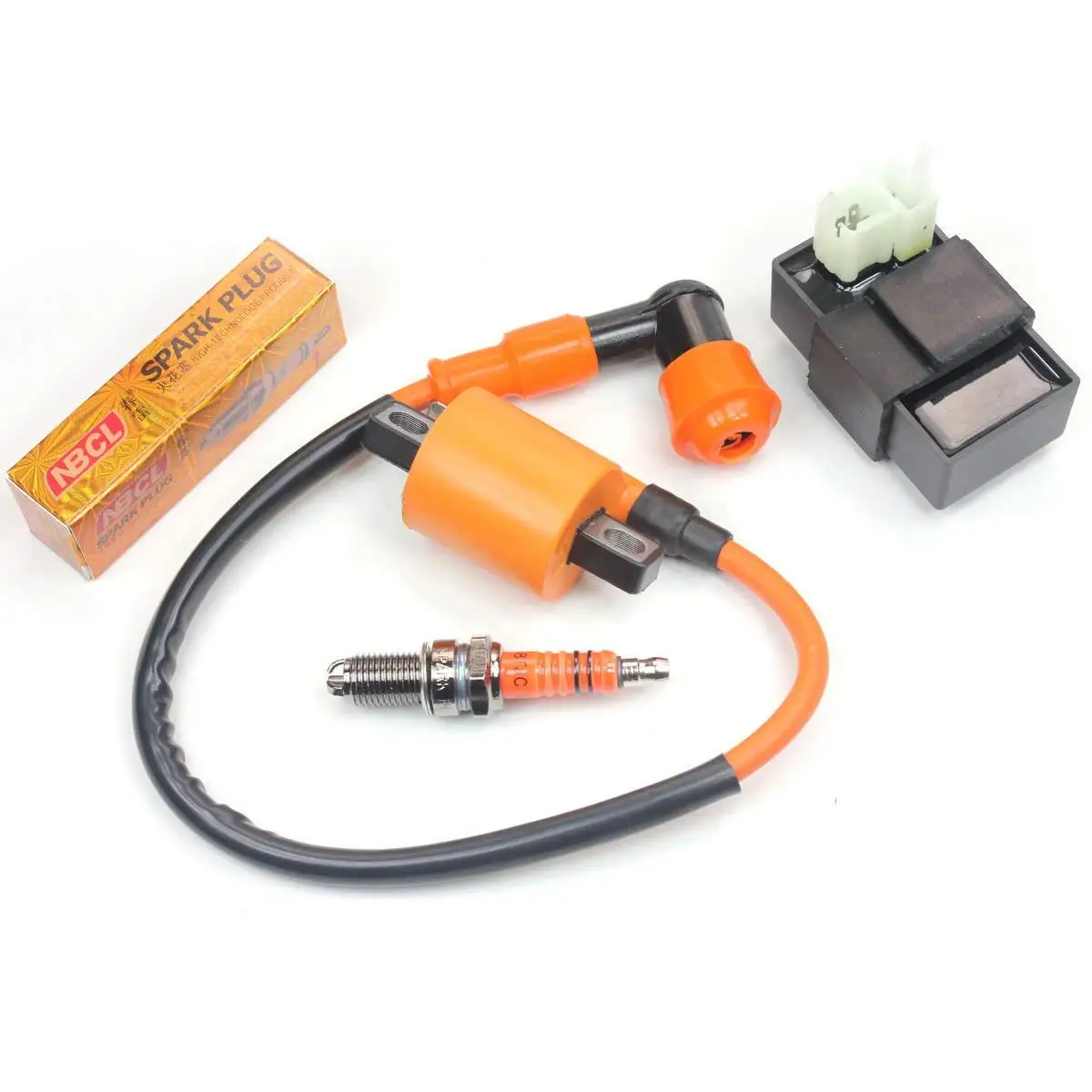 Ignition Coil CDI 3-Electrode Spark Plug CG 125 200 ATV Dirt Bike Racing Performance Motor Replacement Accessories Free Shipping
Ignition Coil CDI 3-Electrode Spark Plug CG 125 200 ATV Dirt Bike Racing Performance Motor Replacement Accessories Free Shipping