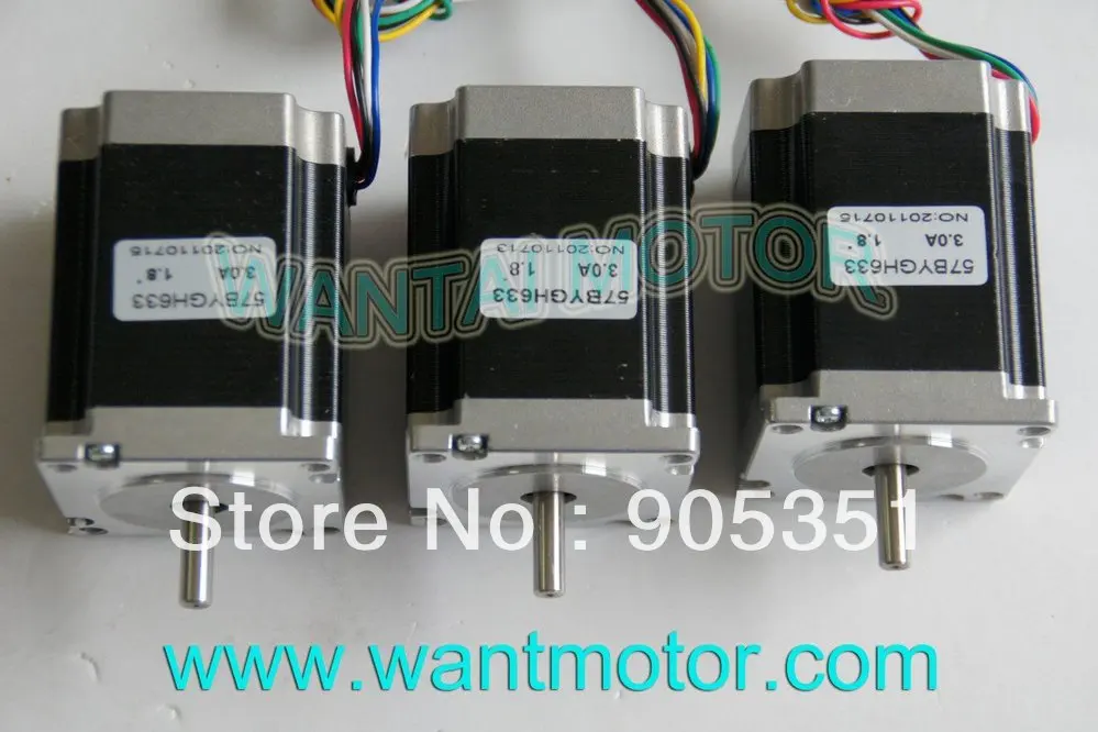 Дешевый ЧПУ! 3 шт Nema23 с, 6-Leads 18,9 Kgcm, 270 oz-in, 1,8 градусов, 78 мм CNC NEMA 23 шаговый двигатель Wantai
Дешевый ЧПУ! 3 шт Nema23 с, 6-Leads 18,9 Kgcm, 270 oz-in, 1,8 градусов, 78 мм CNC NEMA 23 шаговый двигатель Wantai