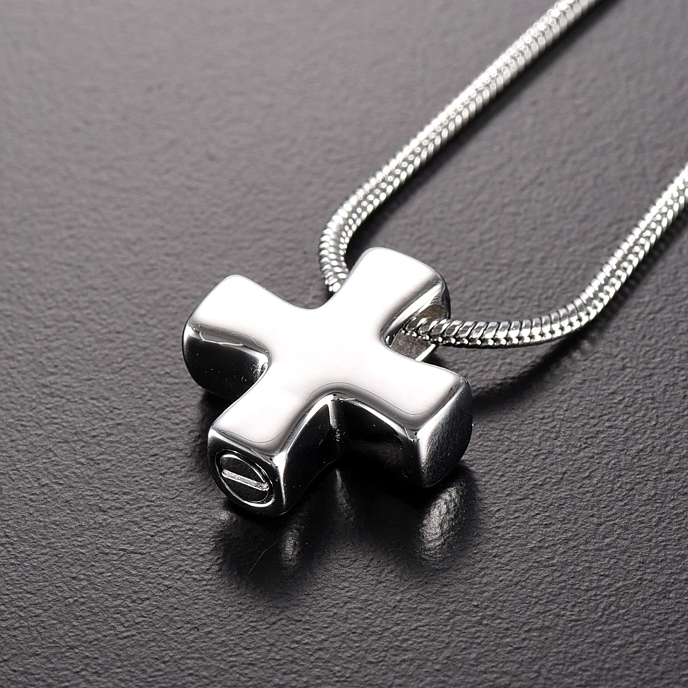 JJ9925 High Polished Cross Cremation Jewelry Hold Human/Pet Funeral Ashes Memorial Urn Necklace For Women Men Keepsake Pendant
JJ9925 High Polished Cross Cremation Jewelry Hold Human/Pet Funeral Ashes Memorial Urn Necklace For Women Men Keepsake Pendant