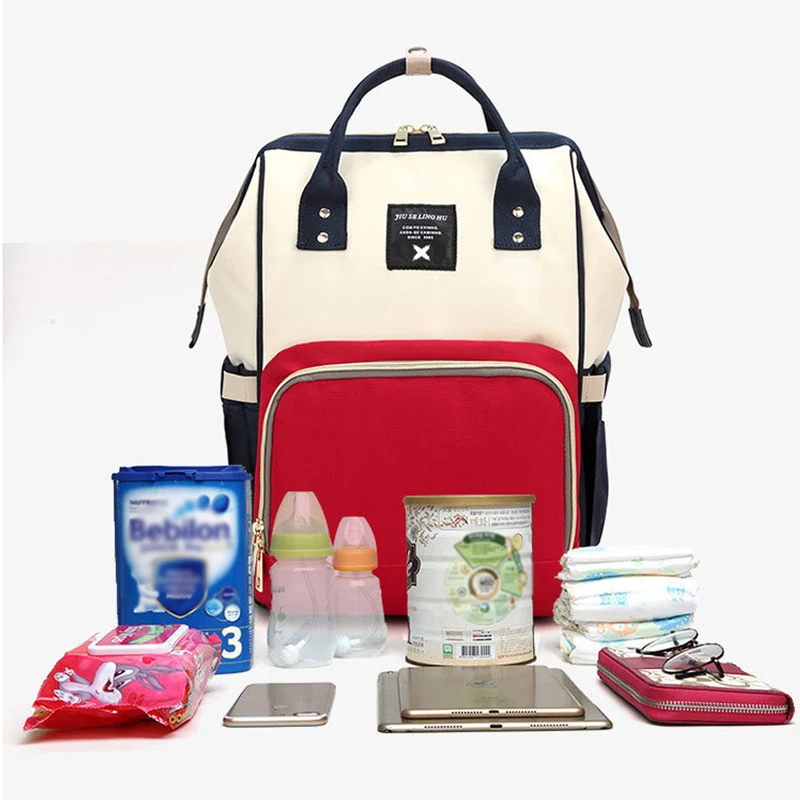 Mummy Maternity Nappy Bag Large Capacity Baby Bag Travel Backpack for mom and diaper bag for Baby Care
Mummy Maternity Nappy Bag Large Capacity Baby Bag Travel Backpack for mom and diaper bag for Baby Care