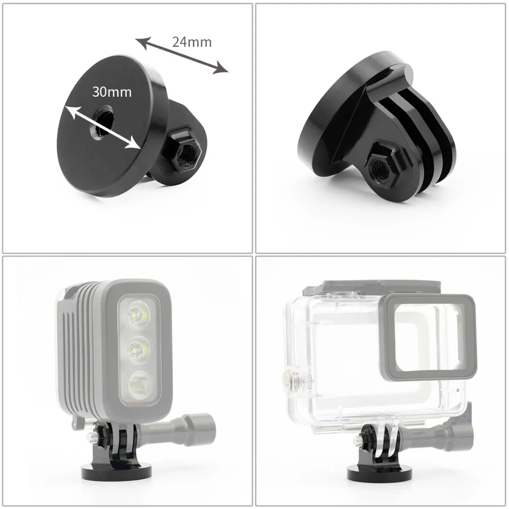 BGNing Light Arm Handle Grip Ball Head Adapter Diving Butterfly Clip Mount Bracket Frame Kit Underwater Sports DSLR SLR Cameras
BGNing Light Arm Handle Grip Ball Head Adapter Diving Butterfly Clip Mount Bracket Frame Kit Underwater Sports DSLR SLR Cameras