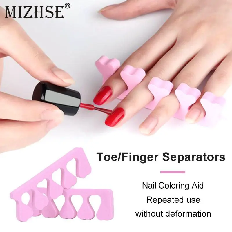 MIZHSE 10Pcs/lot Finger Soft Toe Separators Manicure for Gel Polish DIY Salon Tools Foam Separator for Nail Art Finger Spacer
MIZHSE 10Pcs/lot Finger Soft Toe Separators Manicure for Gel Polish DIY Salon Tools Foam Separator for Nail Art Finger Spacer