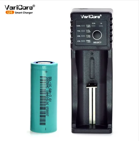Varicore 26650 4800 мАч 20A 3 7 в литий ионный перезаряжаемый аккумулятор источник питания +