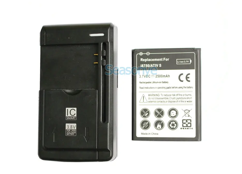 Seasonye 2500mAh EB-L1M1NLU сменный литий-ионный аккумулятор + универсальное настенное
